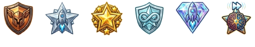 iqbook-level-badges